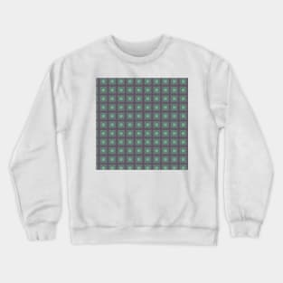 squares retro pattern Crewneck Sweatshirt